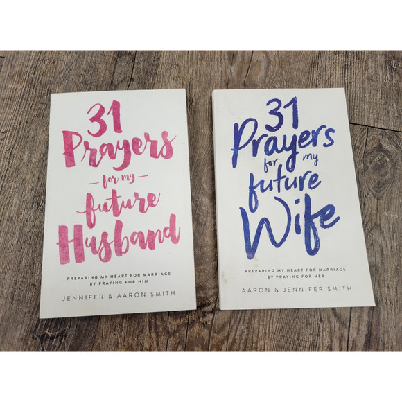 31 Prayers for my Future Wife Husband Marriage Preparation Christian Books Lot 2 - Picture 1 of 3